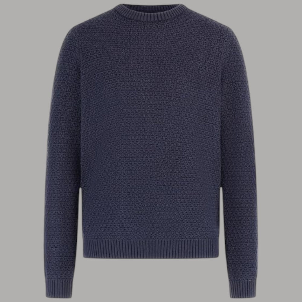 Guess maglione lavorato blu da uomo M5BR33 Z2ZK2 G7DY - Prodotti di Classe