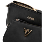 Guess mini tracolla nera in saffiano NOELLE II HWZG9672710BLA Borse Guess