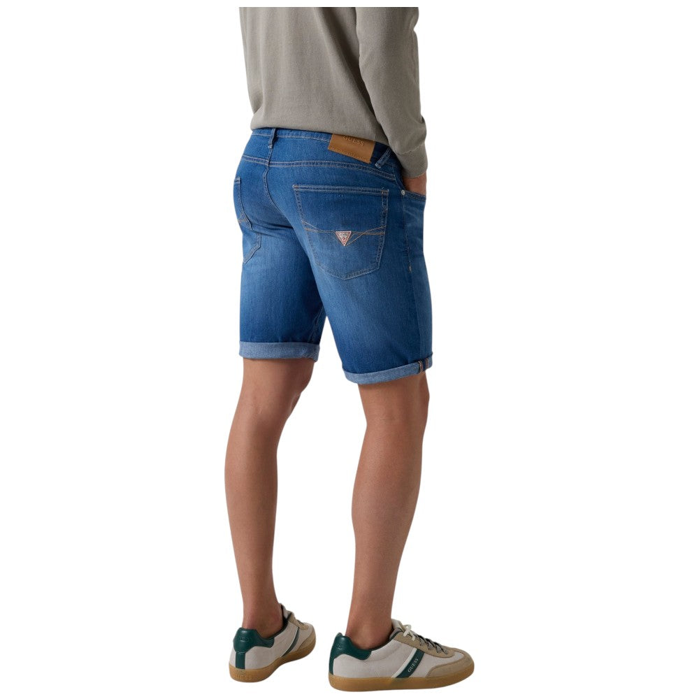 Guess pantaloncino in denim Sonny short M5GD01 D5MZ2 R1FW Bermuda Guess