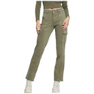 Guess pantalone cargo verde Sexy Kori W4RB59 W93CL Pantaloni Guess