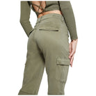 Guess pantalone cargo verde Sexy Kori W4RB59 W93CL Pantaloni Guess