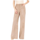 Guess pantalone in suede tortora Bellflower W5RA82 WE0L0 A10L Pantaloni Guess