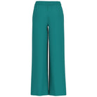 Guess pantalone jogger wide leg verde Ines W5GB11 WH9C2 G8E0 Pantaloni Guess