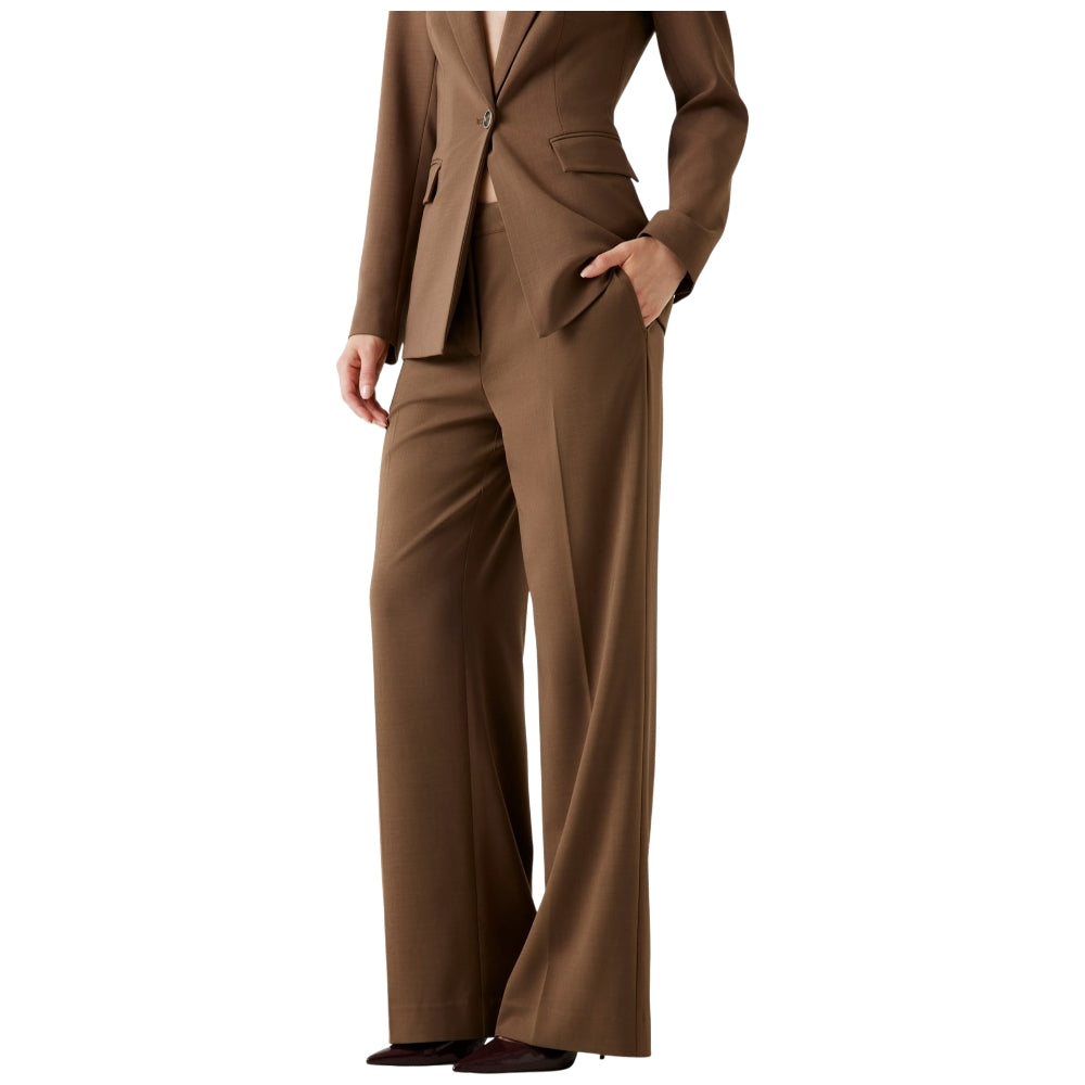 Guess pantaloni a gamba larga DOROTHEE W5YB04 WHD92 F1AX Pantaloni Guess