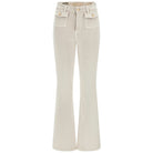 Guess pantaloni crema Sexy Flare W4RB38 WFY1A Pantaloni Guess