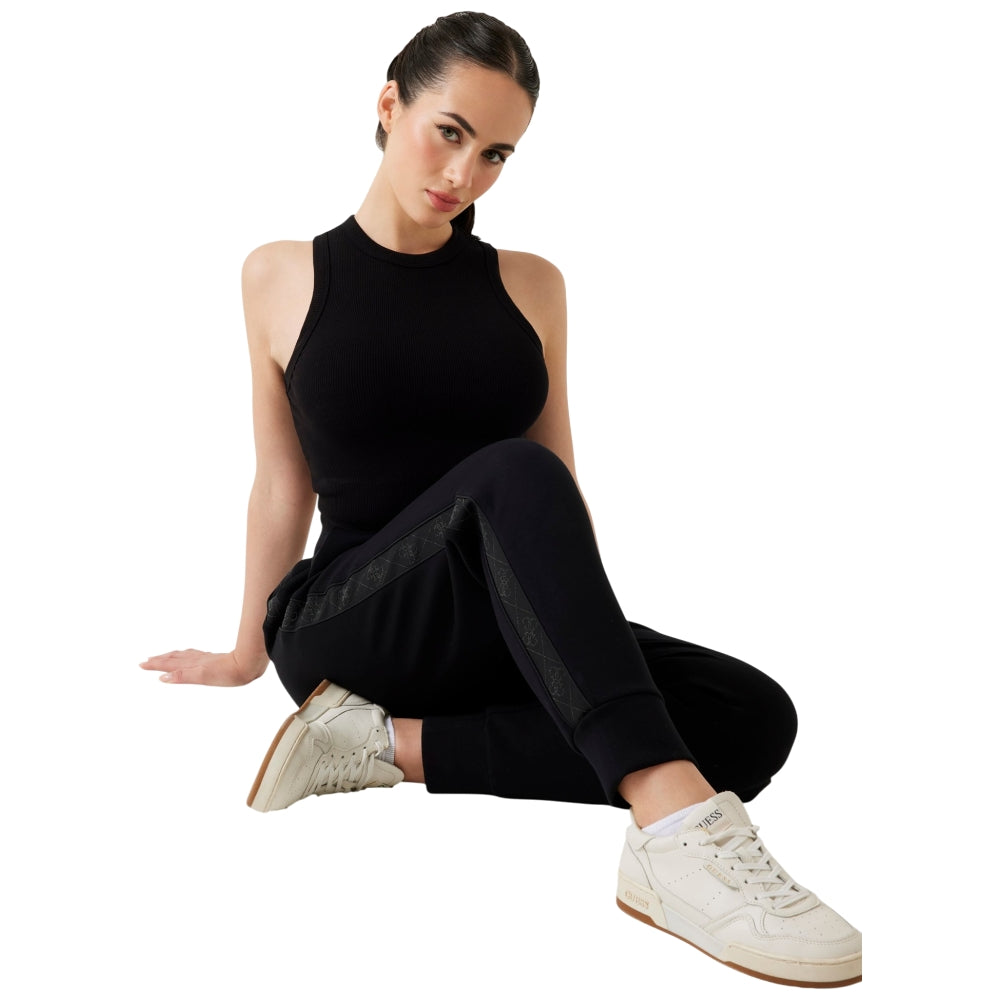 Guess pantaloni jogger neri NEW VICTOIRE W5YB11 KBYE2 JBLK Pantaloni Guess