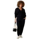 Guess pantaloni jogger neri NEW VICTOIRE W5YB11 KBYE2 JBLK Pantaloni Guess