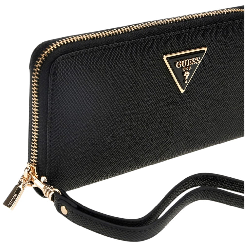 Guess portafoglio nero grande LAUREL SWZG7459146BLA Portafogli Guess