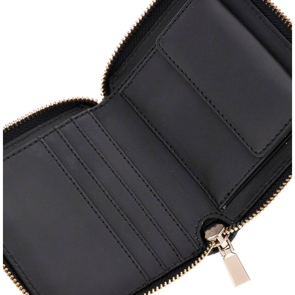 Guess portafoglio nero piccolo logo peony CRESIDIA SWPD9888137BLO Portafogli Guess
