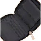 Guess portafoglio nero piccolo logo peony CRESIDIA SWPD9888137BLO Portafogli Guess