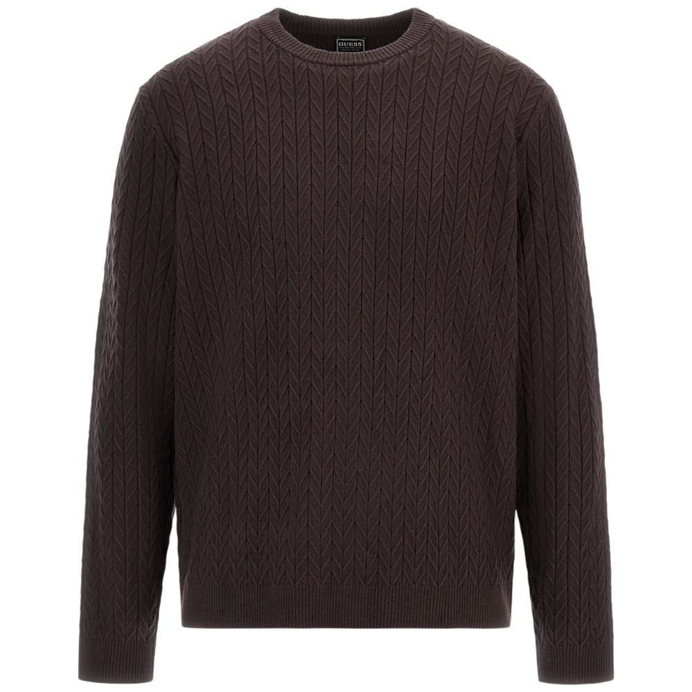 Guess pullover marrone IVAN CHEVRON M5BR41 Z2ZK2 G1H3 Maglieria Guess