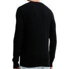 Guess pullover nero logo a sbalzo HARRISON M5YR02 Z3FB1 JBLK Maglieria Guess