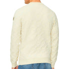 Guess pullover sabbia logo jacquard a sbalzo JOHN M5BR19 Z0470 G1CV Maglieria Guess