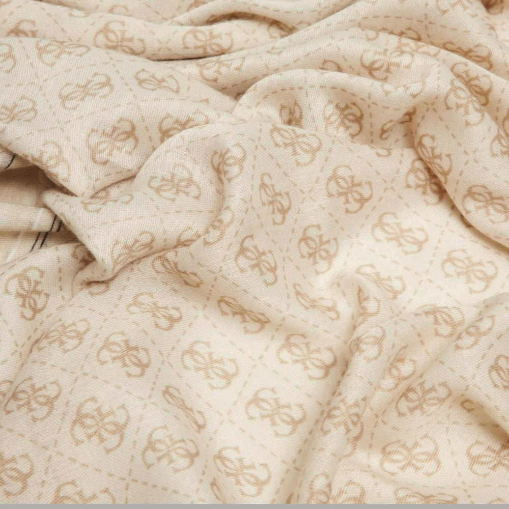 Guess sciarpa beige 90x180 NOELLE AW5413 POL03 WLO - Prodotti di Classe