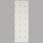 Sciarpa bianca Guess con motivo argento allover