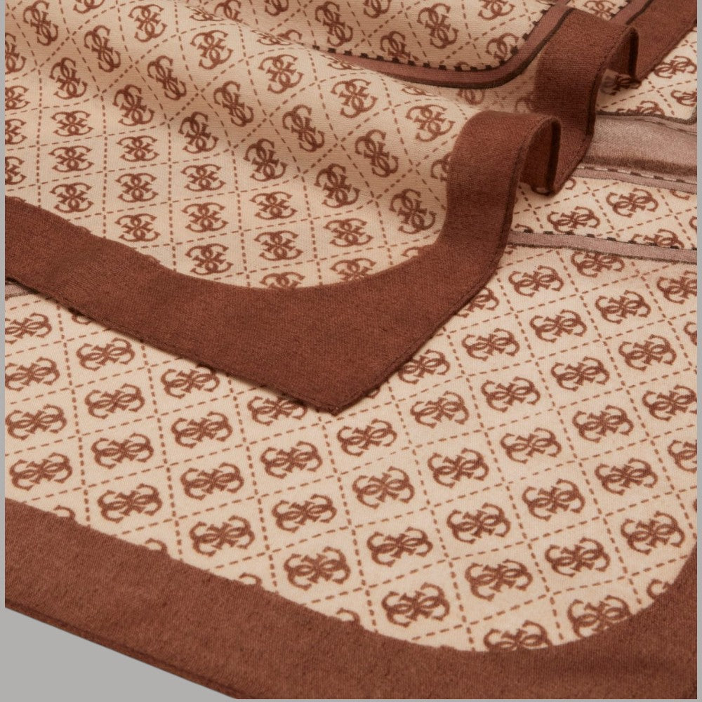Guess sciarpa marrone 90x180 NOELLE AW5413 POL03 LTL - Prodotti di Classe