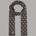 Guess sciarpa marrone da uomo logo 4G M5BZ19 Z0442 FNI3 - Prodotti di Classe