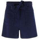 Guess shorts blu Valentina W5GD0I WH9Y2 G7P1 Bermuda Guess