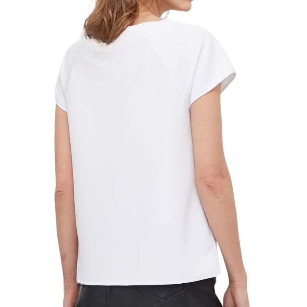 Guess t-shirt bianca New Mattea W4RH47 WFWX2 Camicie Guess