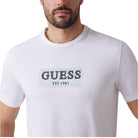 Guess t-shirt bianca logo Box M5GI19 J1314 G011 T-shirt Guess