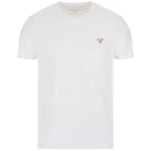 Guess t-shirt bianca logo piccolo M2YI36 I3Z14 G011 T-shirt Guess