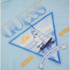 Guess t-shirt celeste Yatch M4GI40 K9RM1 T-shirt Guess