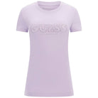 Guess t-shirt lilla logo strass Sangallo W4GI14 J1314 T-shirt Guess