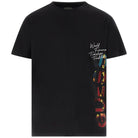 Guess t-shirt nera logo vertical M5RI01 KCHA1 JBLK T-shirt Guess