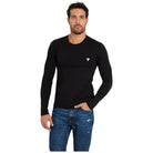 Guess t-shirt nera manica lunga M2YI28-J1314 T-shirt Guess
