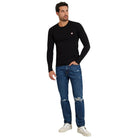 Guess t-shirt nera manica lunga M2YI28-J1314 T-shirt Guess