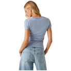 Guess t-shirt polvere TRIANGLE FLOWERS W5YI08J1314A70Q T-shirt Guess