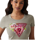 Guess t-shirt sage leaf logo triangolo W5GI10 J1314 G8CJ T-shirt Guess