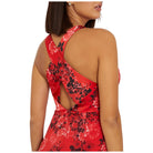 Guess vestito lungo rosso Evangelina W4RK08 WCWF2 Vestiti Guess