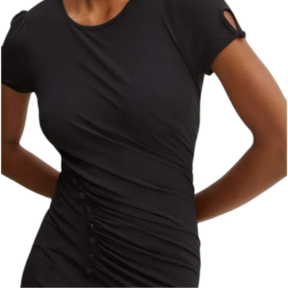 Guess vestito nero Alyssa W4YK11 KCBW2 Vestiti Guess