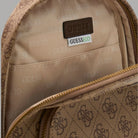 Guess zaino Milano monospalla con logo dorato e zip - Prodotti di Classe