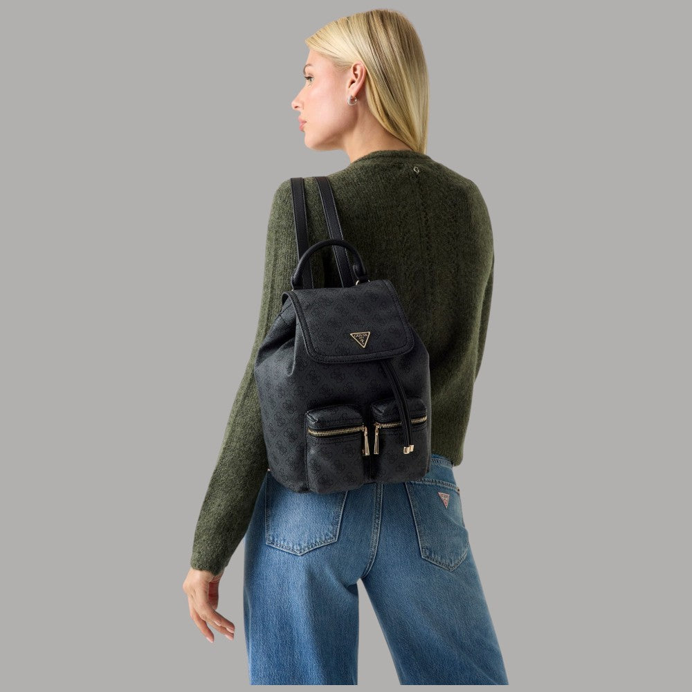 Guess zaino nero logo 4G MANHATTAN HWSG71 18310 LTL - Prodotti di Classe