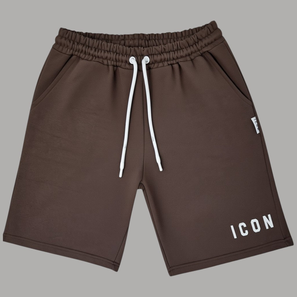 ICON bermuda in felpa logo piccolo IUB001 - Prodotti di Classe