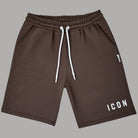 ICON bermuda in felpa logo piccolo IUB001 - Prodotti di Classe