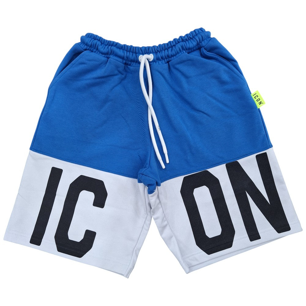 ICON bermuda tuta blu oceano con logo sul ICUS2S5B011 Bermuda ICON