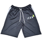 ICON bermuda tuta nero con bande ICUS2S5B019 Bermuda ICON