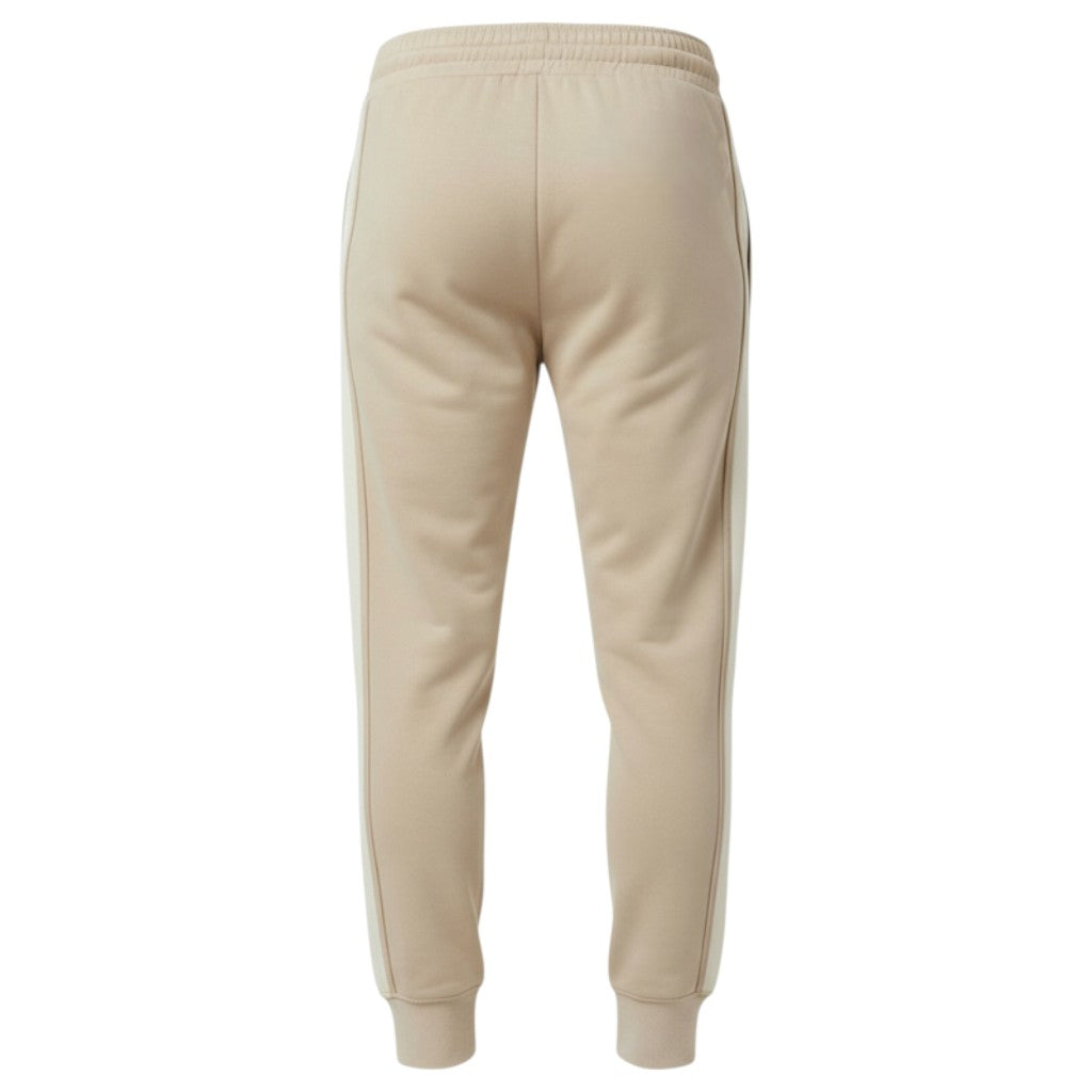 ICON pantalone jogger avorio con bande ICUF2W6P013 ICON