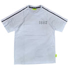 ICON t-shirt bianca con bandine ICUS2S5T055 T-shirt ICON