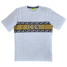 ICON t-shirt bianca fascia stampata ICUS2S5T051 T-shirt ICON