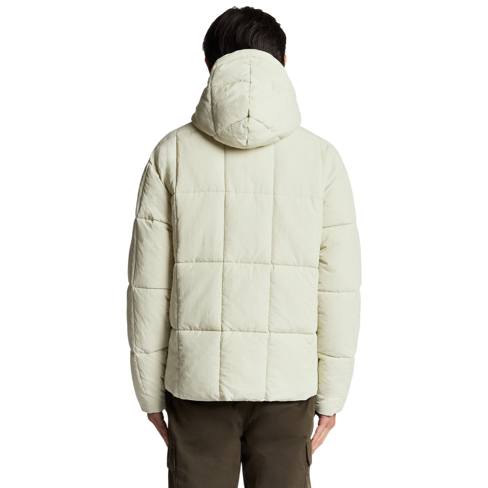 Lyle & Scott giacca reversibile beige nera JK2323V-X960 Giubbini Lyle & Scott