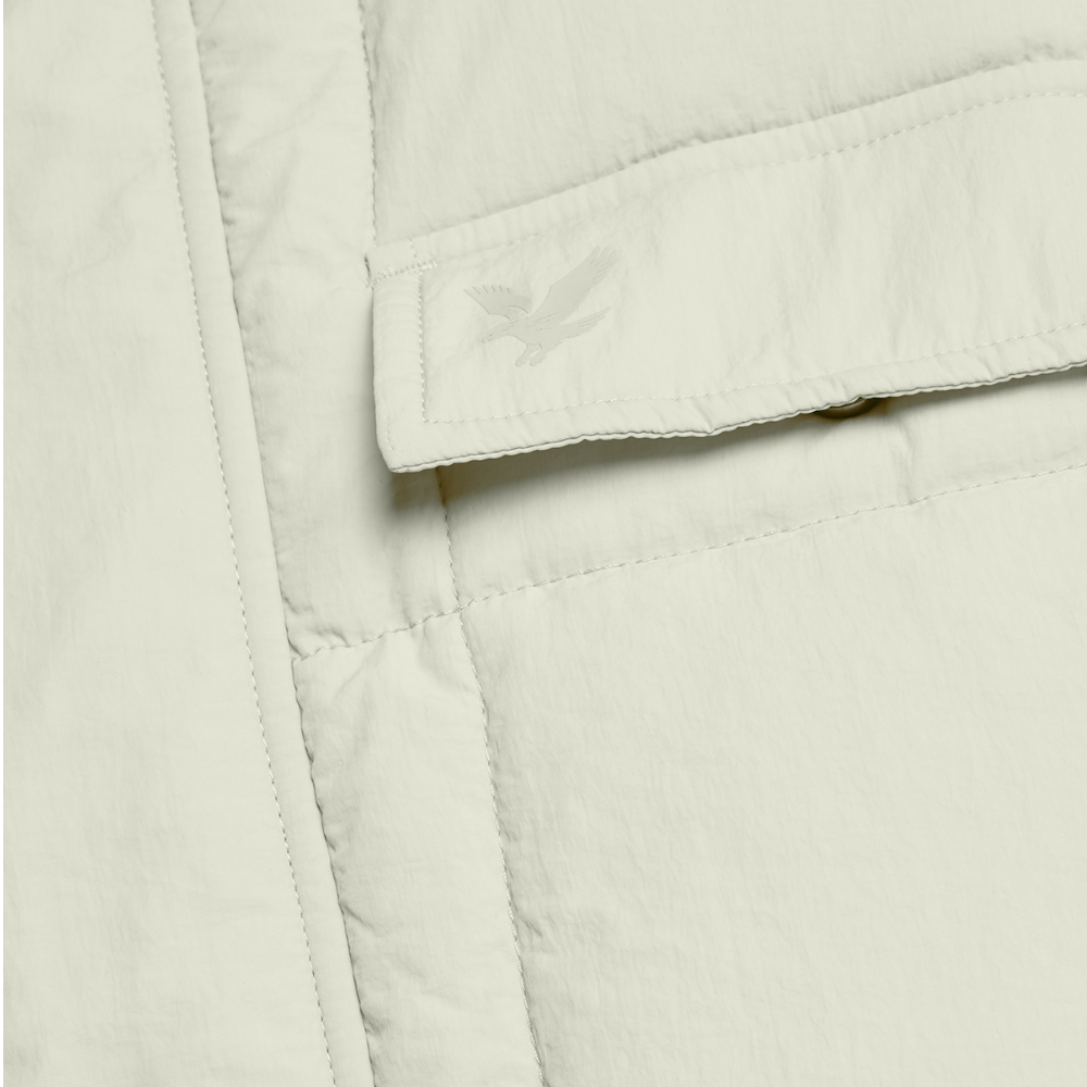 Lyle & Scott giacca reversibile beige nera JK2323V-X960 Giubbini Lyle & Scott