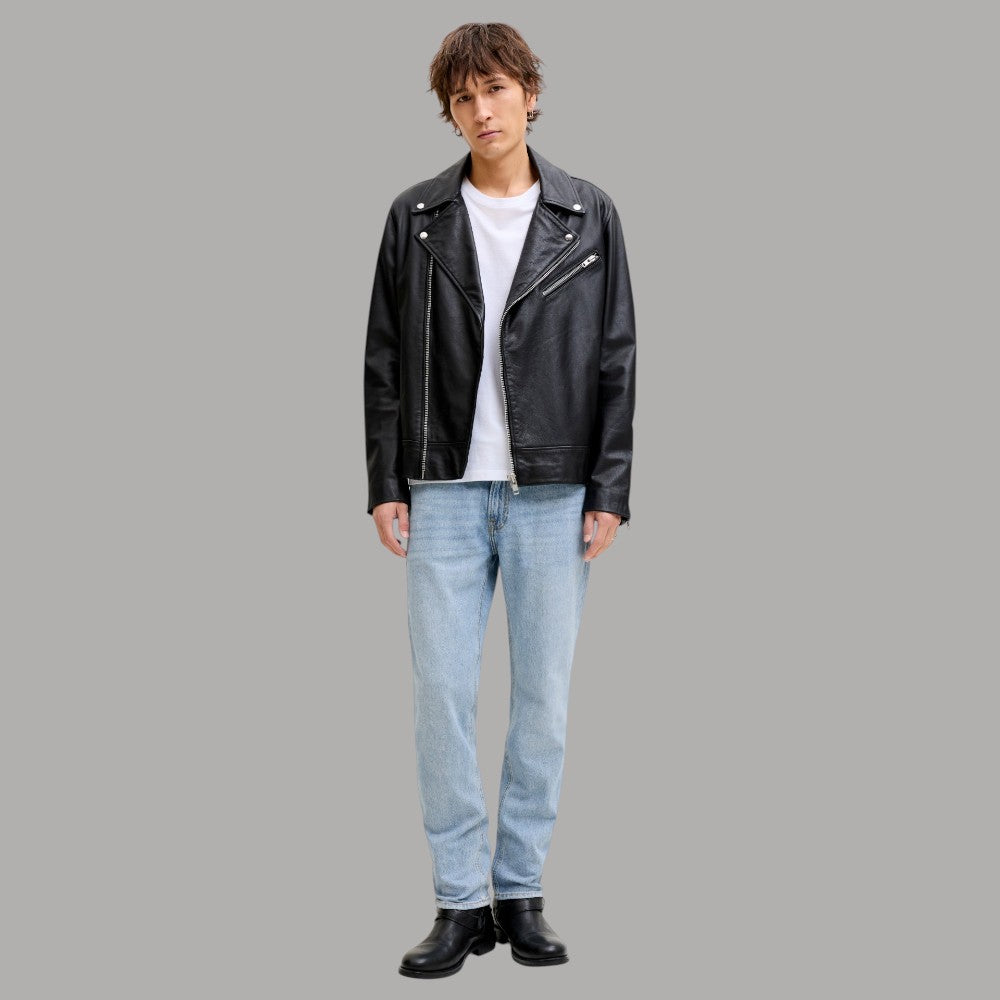 Jack Jones Jeans Regular Fit Clark Stonewash, 5 Tasche - Prodotti di Classe