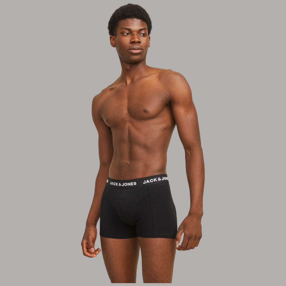 Jack & Jones boxer neri pack da 3 art. Antonthony 12171944 - Prodotti di Classe