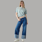 Guess GJ jeans con risvolto W6RA2BD5M5L WIDE LEG CUFFED - Prodotti di Classe