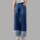 Guess GJ jeans con risvolto W6RA2BD5M5L WIDE LEG CUFFED - Prodotti di Classe