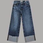 Guess GJ jeans con risvolto W6RA2BD5M5L WIDE LEG CUFFED - Prodotti di Classe